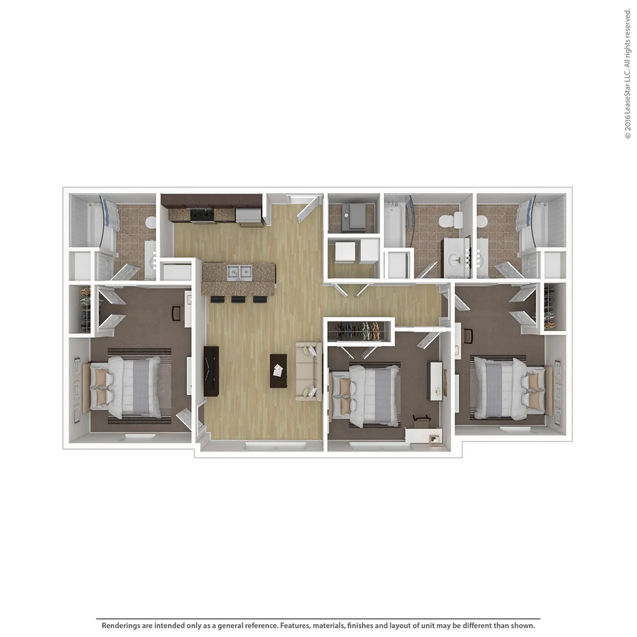 3x3 Floorplan