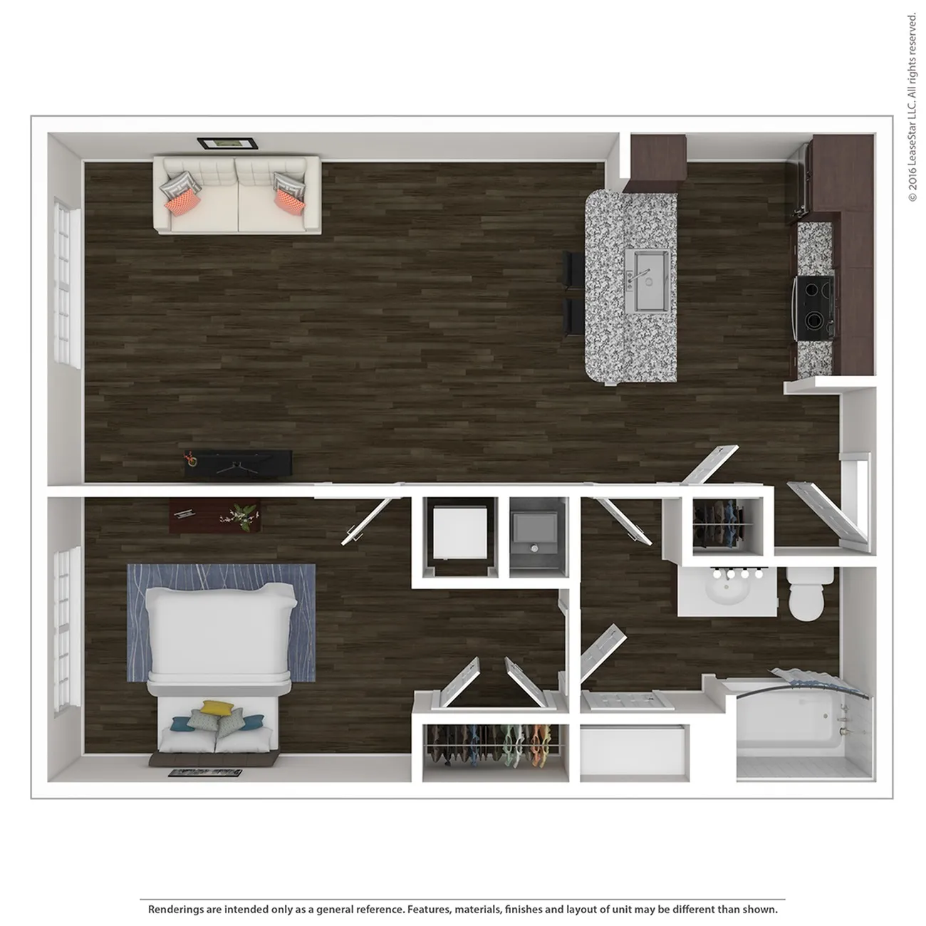 1x1-3-3rd Floorplan