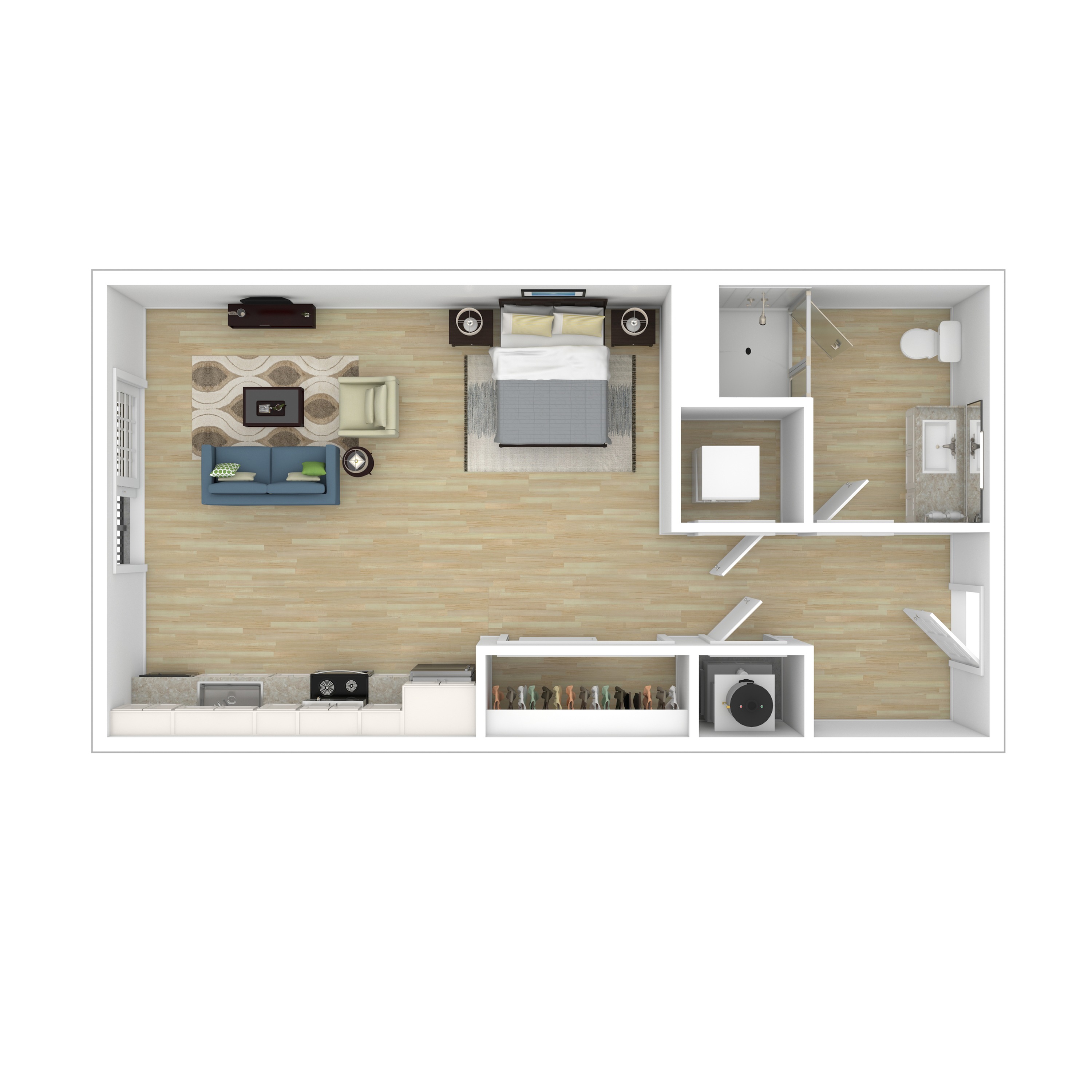 Alcoa - Studio S3 - 3D Floorplan