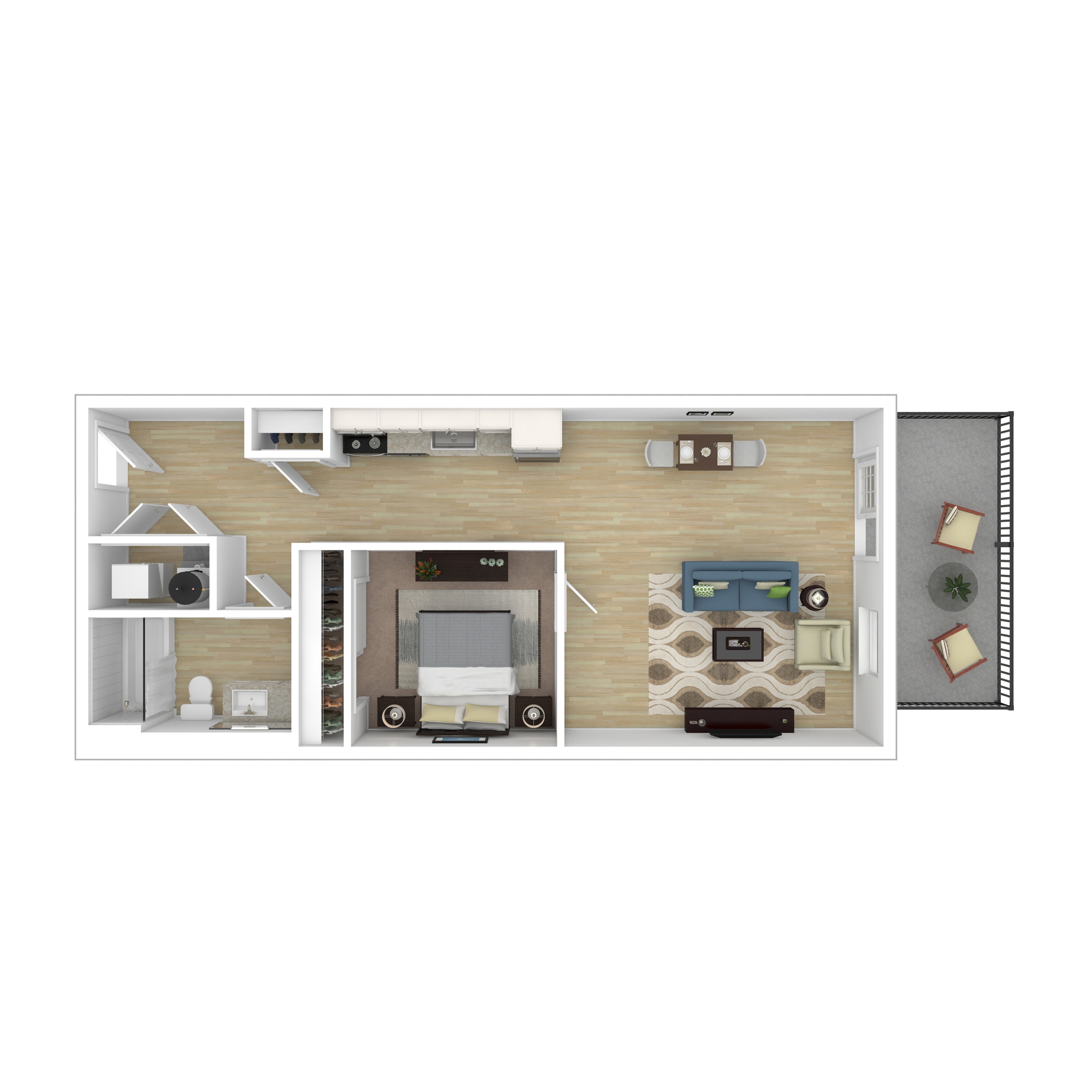 Monessan - 1x1-Jr1.2 - 3D Floorplan