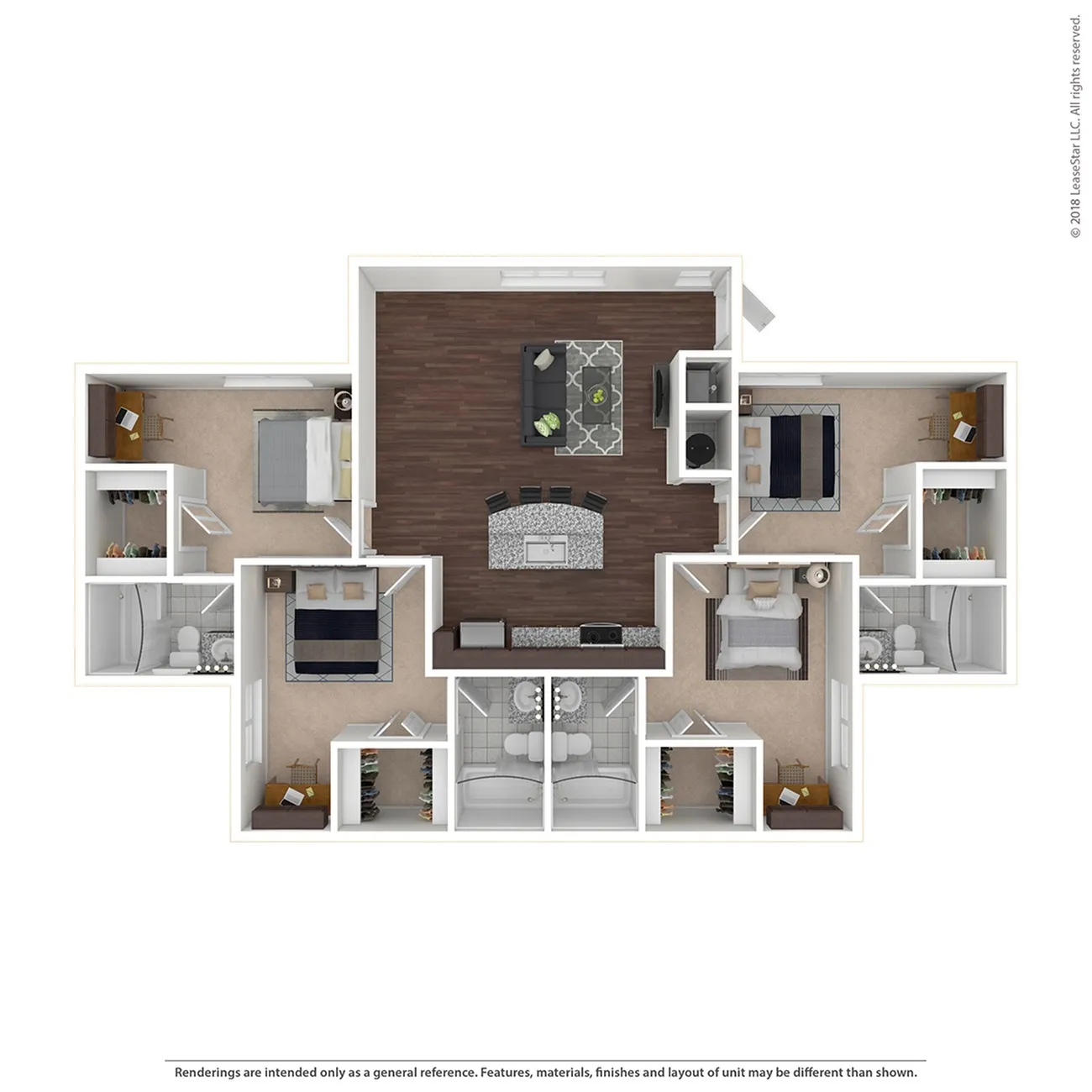 4 Bed 4 Bath