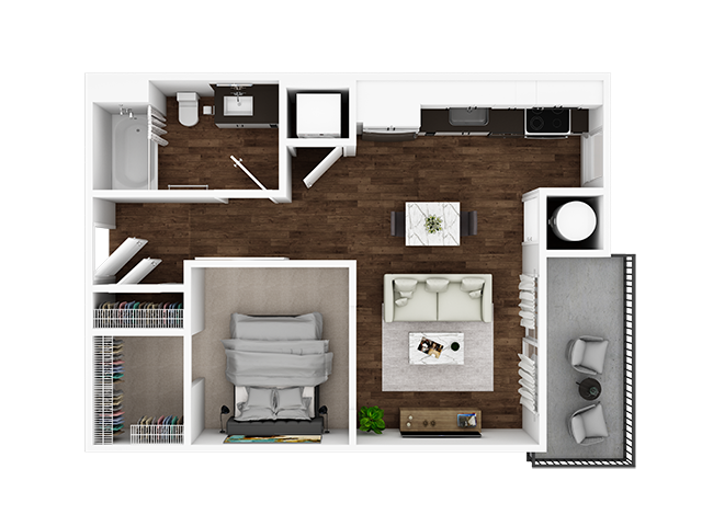 Brand-new studio in Kansas City, MO