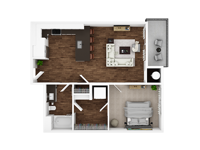 Kansas City, MO One Bedroom