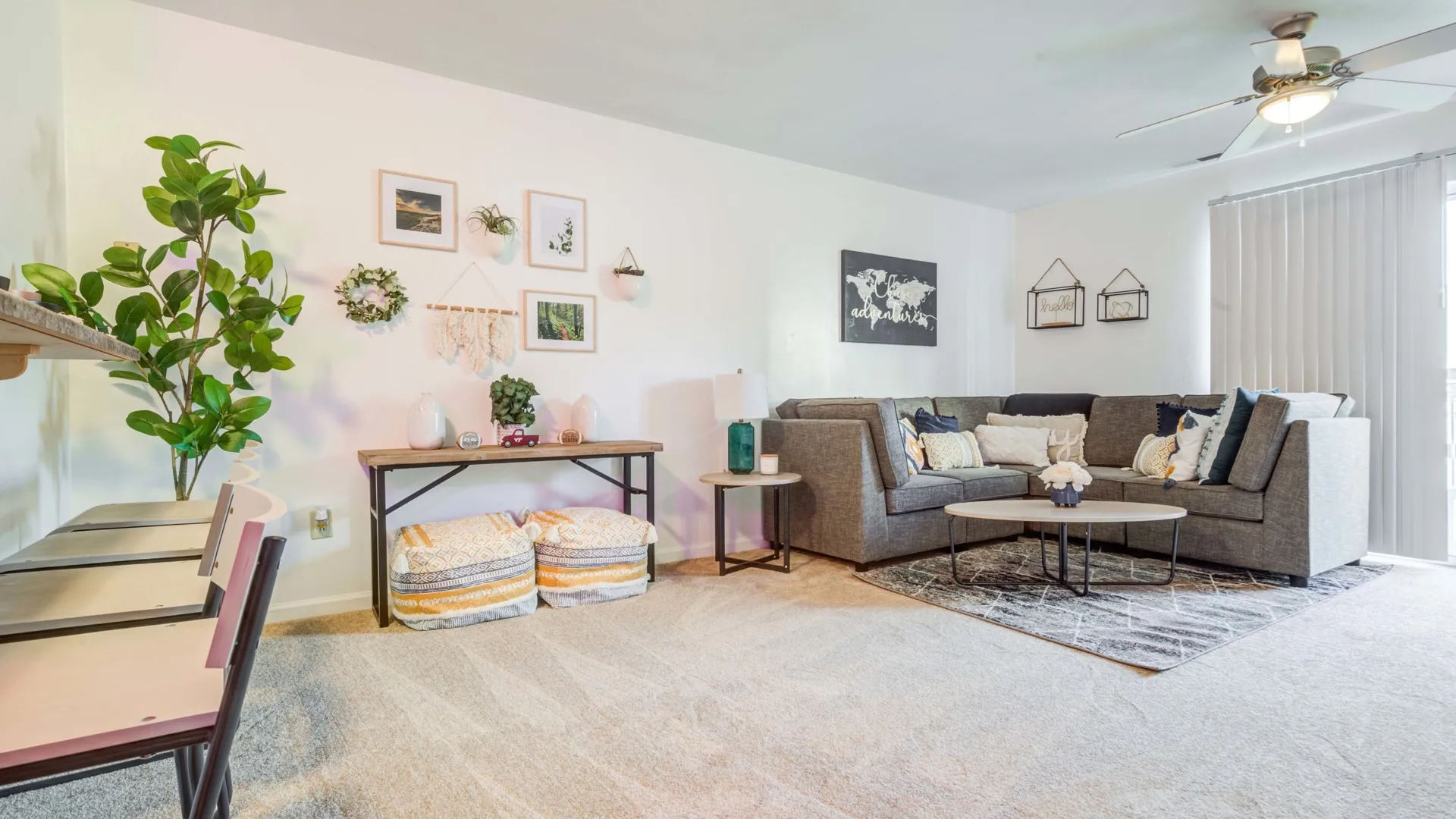 Collegiate Suites and Hunters Ridge Living Room