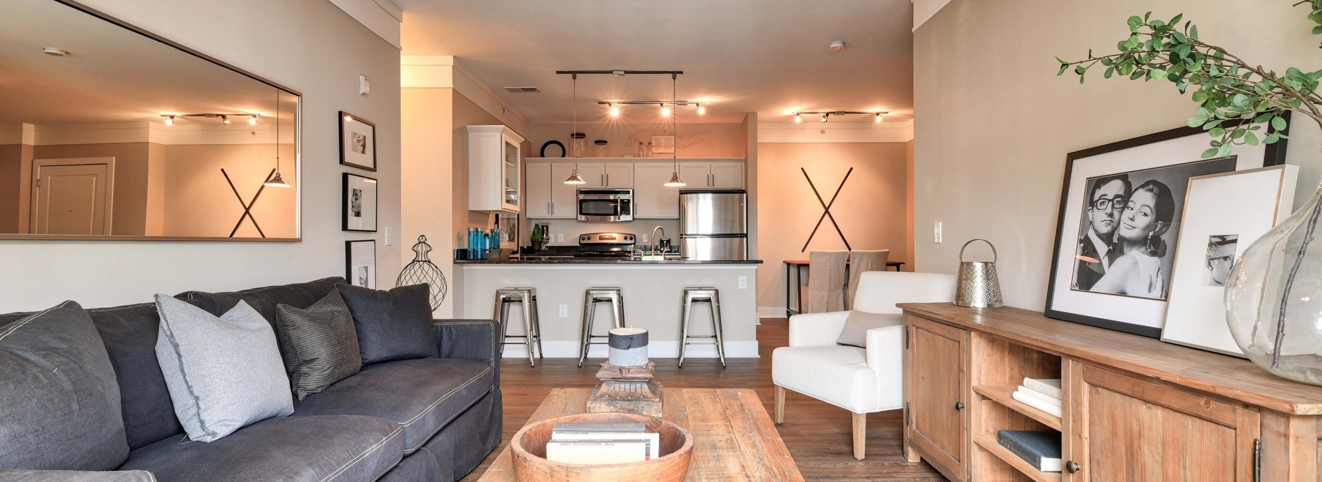 Tribeca Living Room and Kitchen