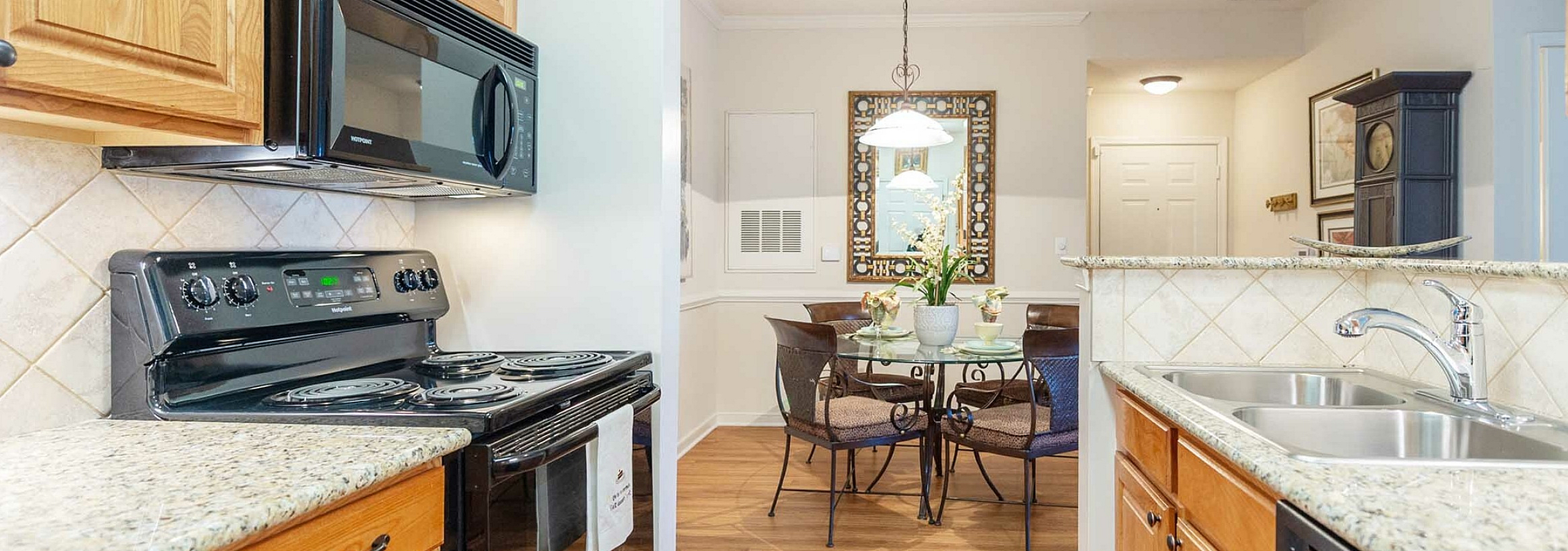 The Park at Salisbury | Kitchen and Dining Area