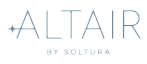 Sleek 'Altair by Soltura' logo with a minimalist star accent, epitomizing modern luxury and elegance.