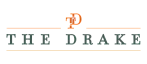 Elegant logo for The Drake, featuring stylish typography and monogram design.