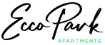 Modern and elegant logo for Ecco Park Apartments featuring stylish typography.