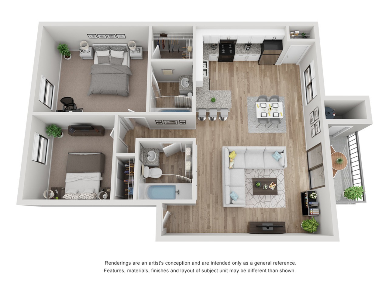 2x2 - Renovated
