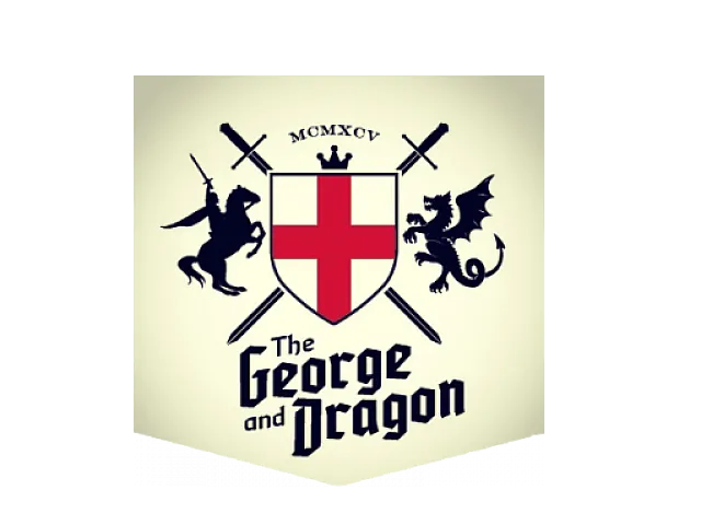 George and Dragon English Pub Logo