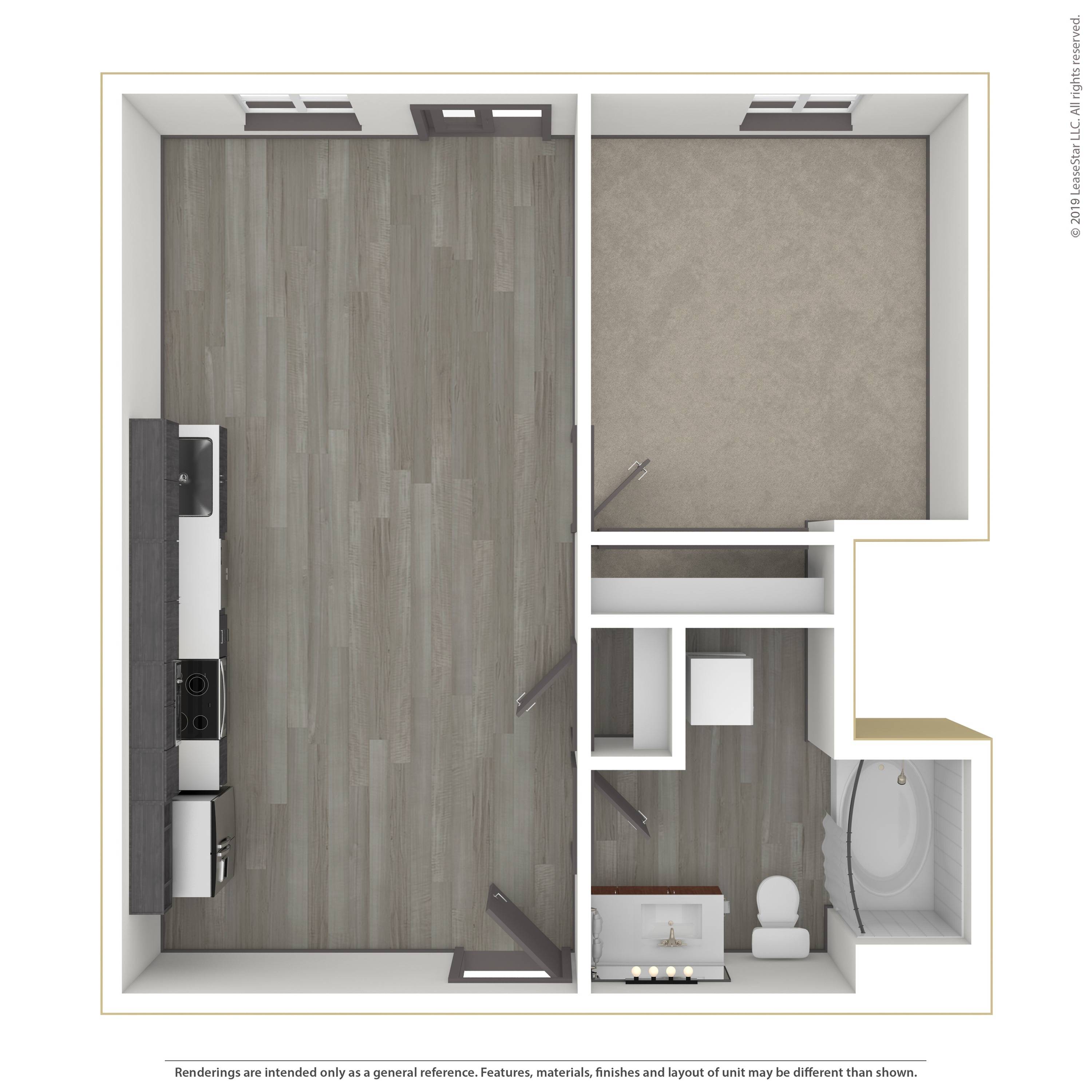 Landing E 1 Bed Apartment Sanctuary Apartments