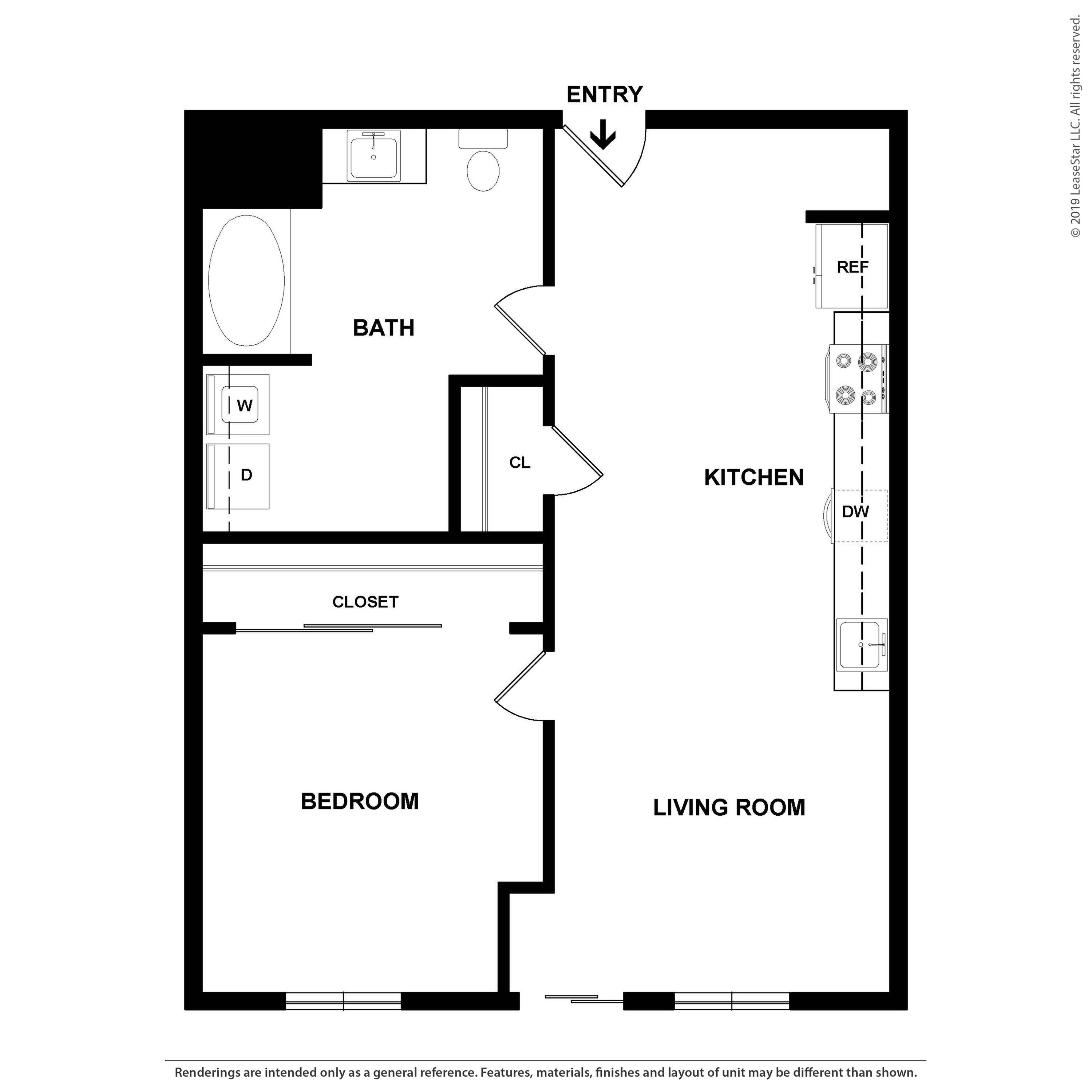 Landing R 1 Bed Apartment Sanctuary Apartments