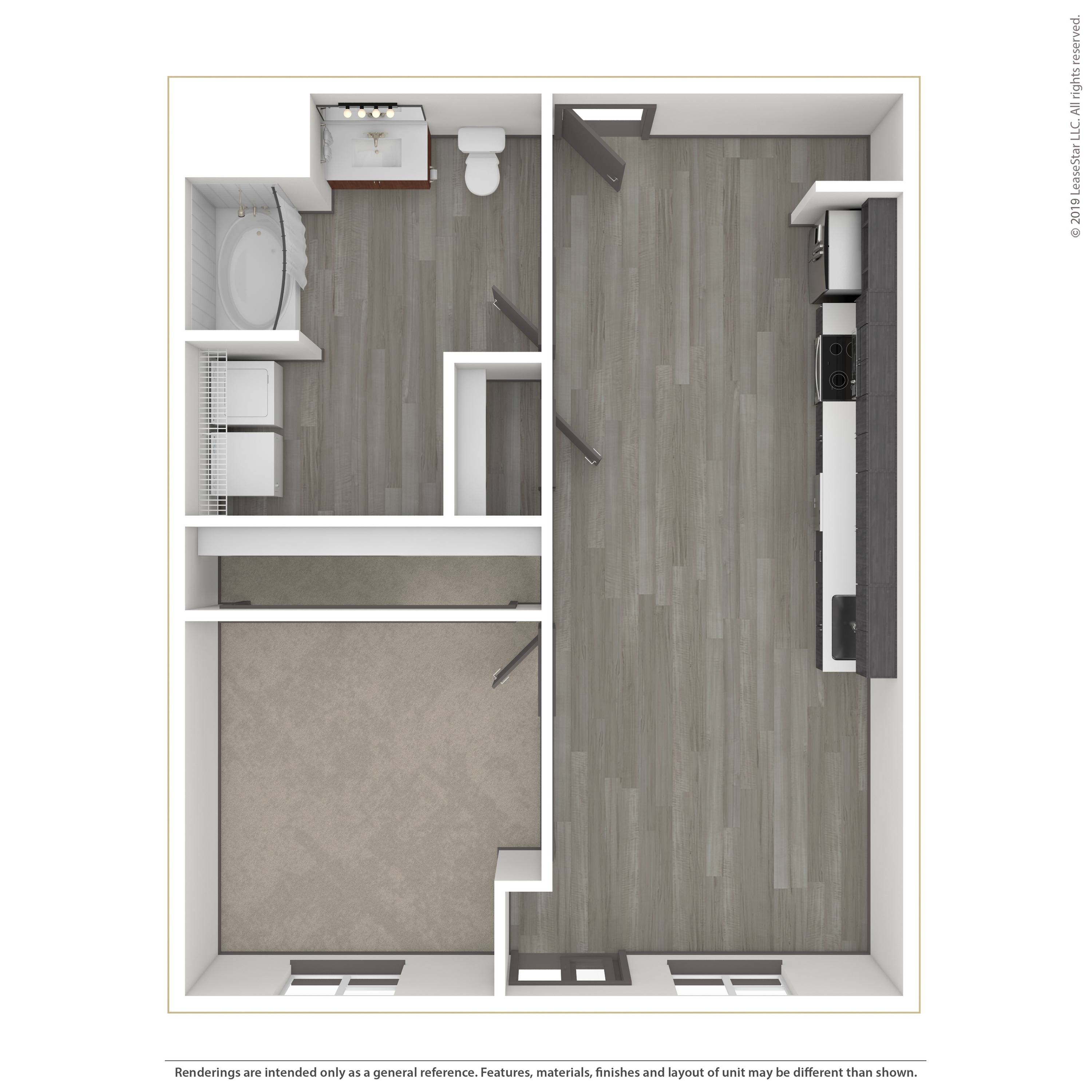 Landing R 1 Bed Apartment Sanctuary Apartments