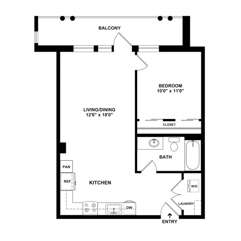 One Bedroom | Apartments in Oregon, Lake Oswego | The Windward