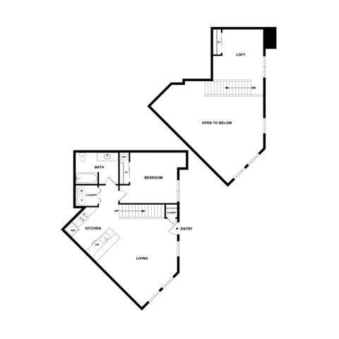 One Bedroom | Apartments in DuPont | Trax at DuPont Station