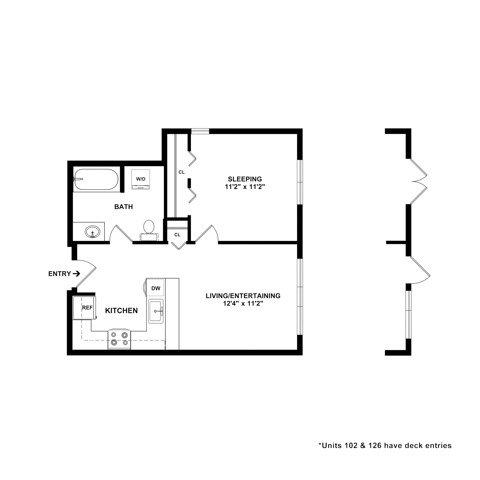 Studio | Apartments in Wallingford - Seattle, WA | The Noble