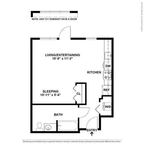 Studio | Apartments in Seattle WA | The Noble Apartments