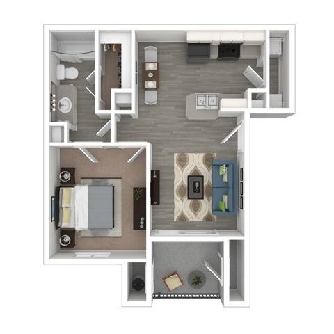 One Bedroom One Bath | Apartments in Northglenn CO | Reserve at Northglenn Apartments