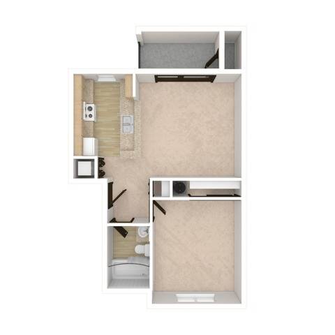 One Bedroom Apartments | Everett WA | Charter Club
