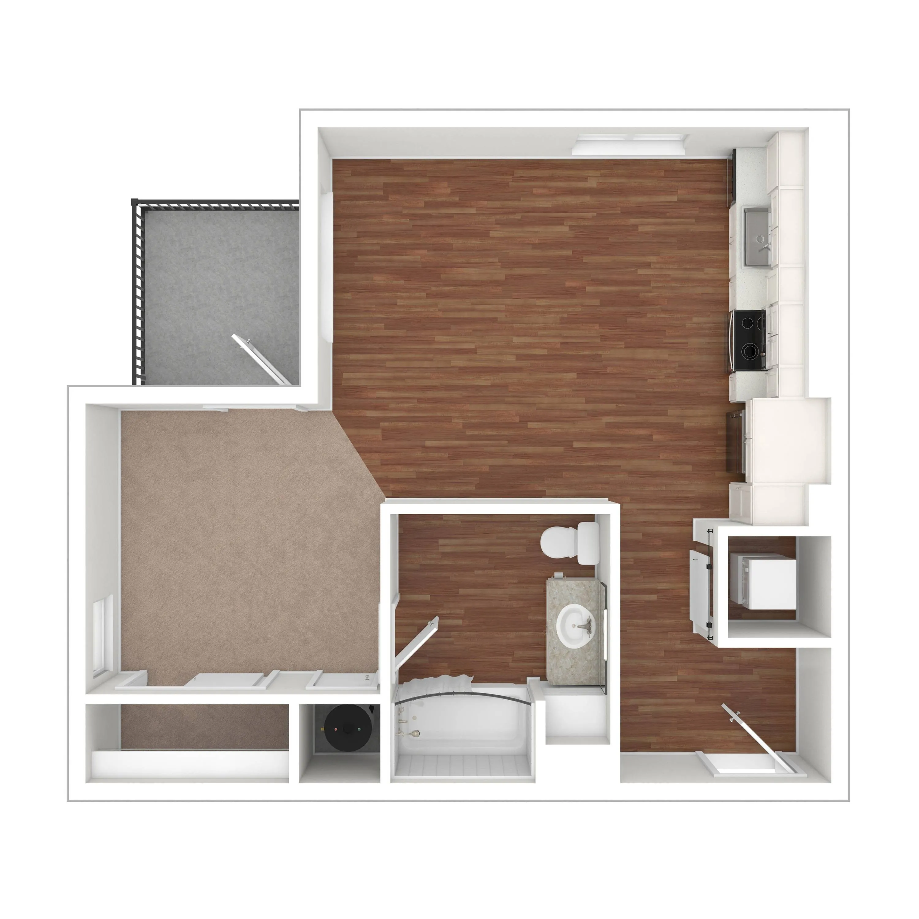 Studio S1 Studio Martingale Apartments