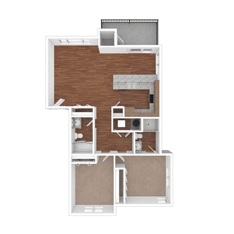 Two Bedroom Apartments | Apartments in Bend OR | Bellevue Crossing Apartments