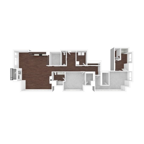Two Bedroom | Lake Oswego OR | The Windward