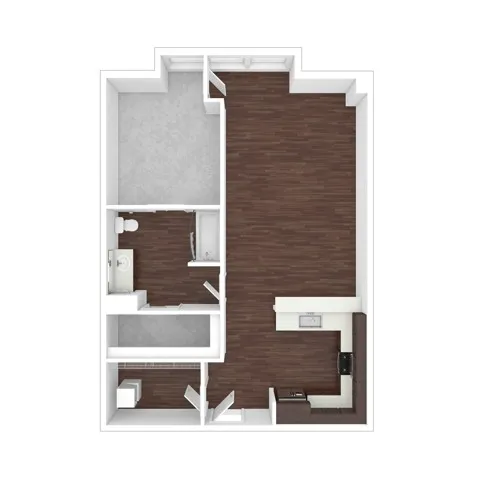 One Bedroom | Apartments in Lake Oswego OR | The Windward