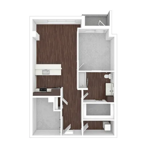 One Bedroom | Apartments in Lake Oswego Oregon  | The Windward