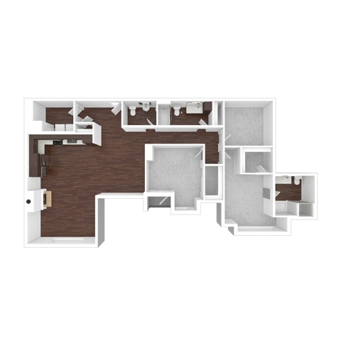 Three Bedroom Apartments | Lake Oswego, OR | The Windward Apartments