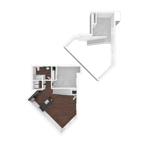 One Bedroom | Apartments in DuPont | Trax at DuPont Station