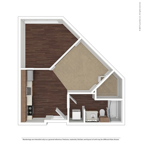 Studio | Apartments in Seattle WA | The Noble Apartments