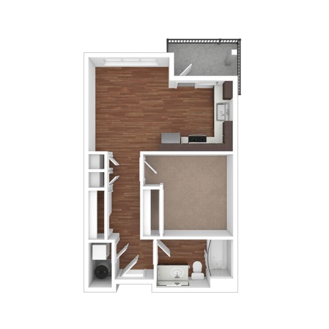 One Bedroom | Apartments in Lacey WA | Toscana Apartments