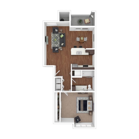 One Bedroom | Apartments in Lacey WA | Toscana Apartments