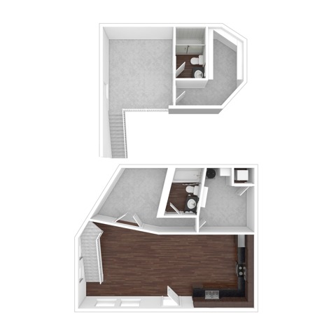 Two Bedroom | Apartments for Rent in DuPont Washington | Trax at DuPont Station