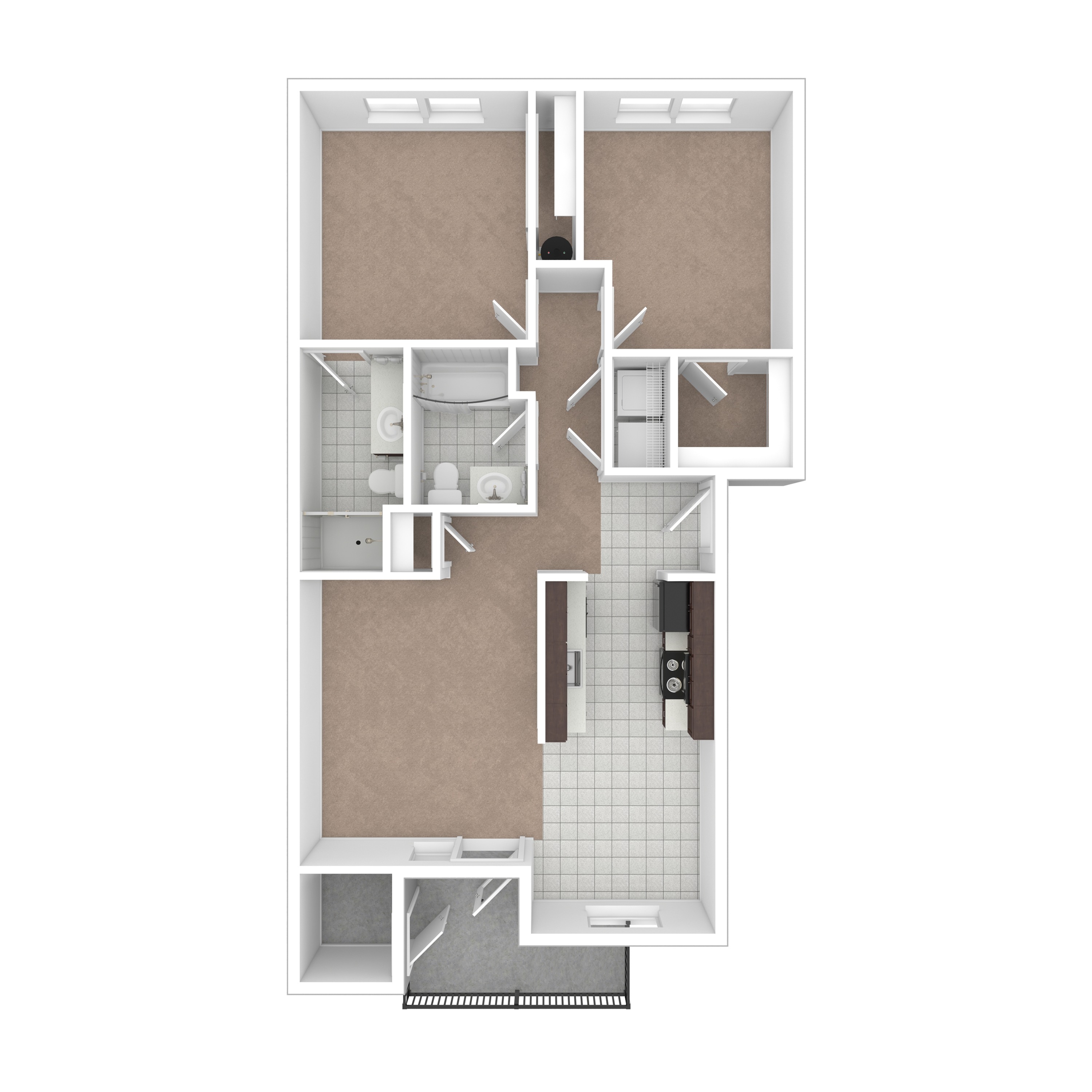Two Bedroom Two Bath | Apartments in Tualatin OR | River Ridge Apartments