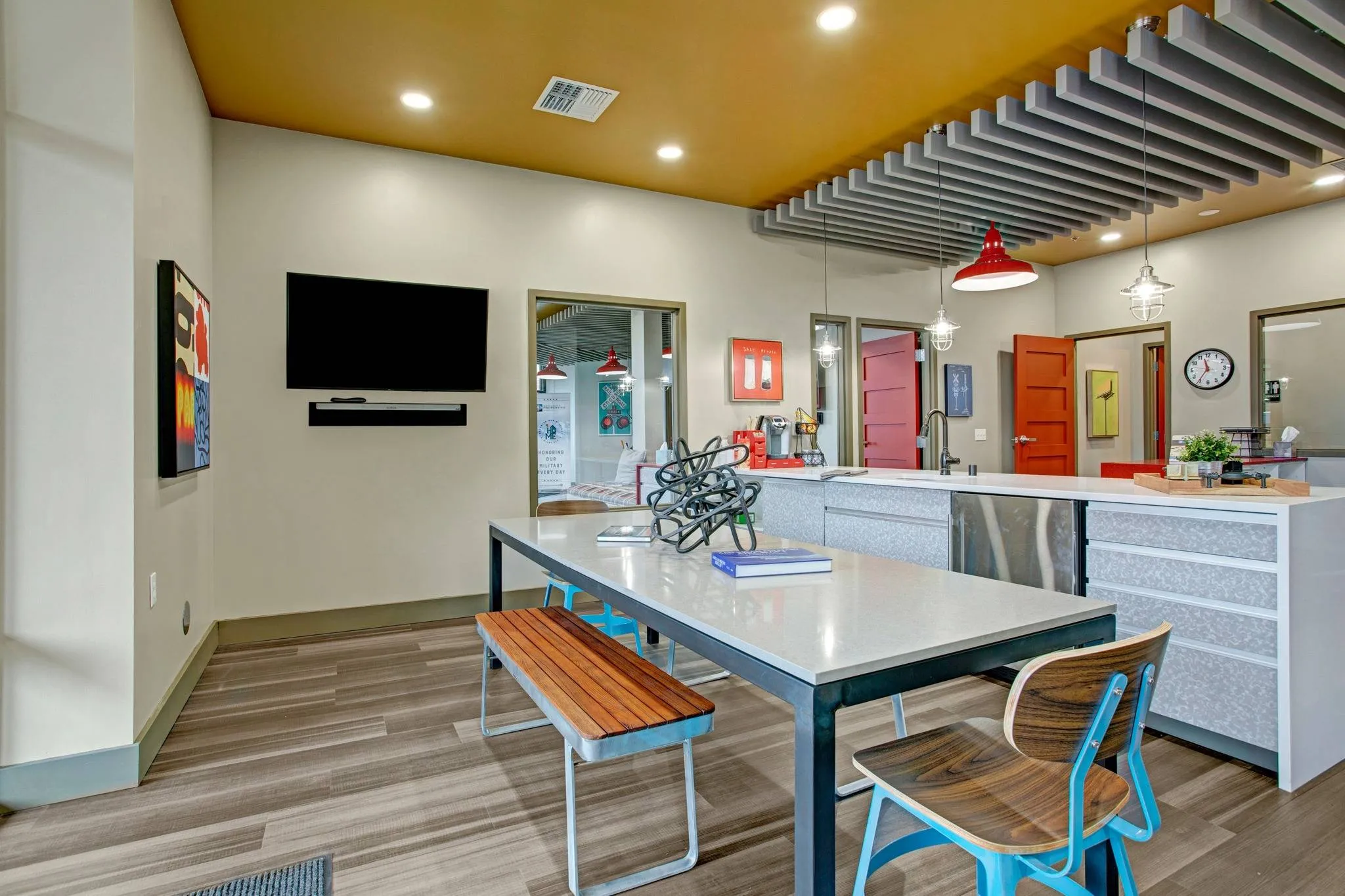 Ornate Club House | Dupont Washington Apartments | Trax at DuPont Station