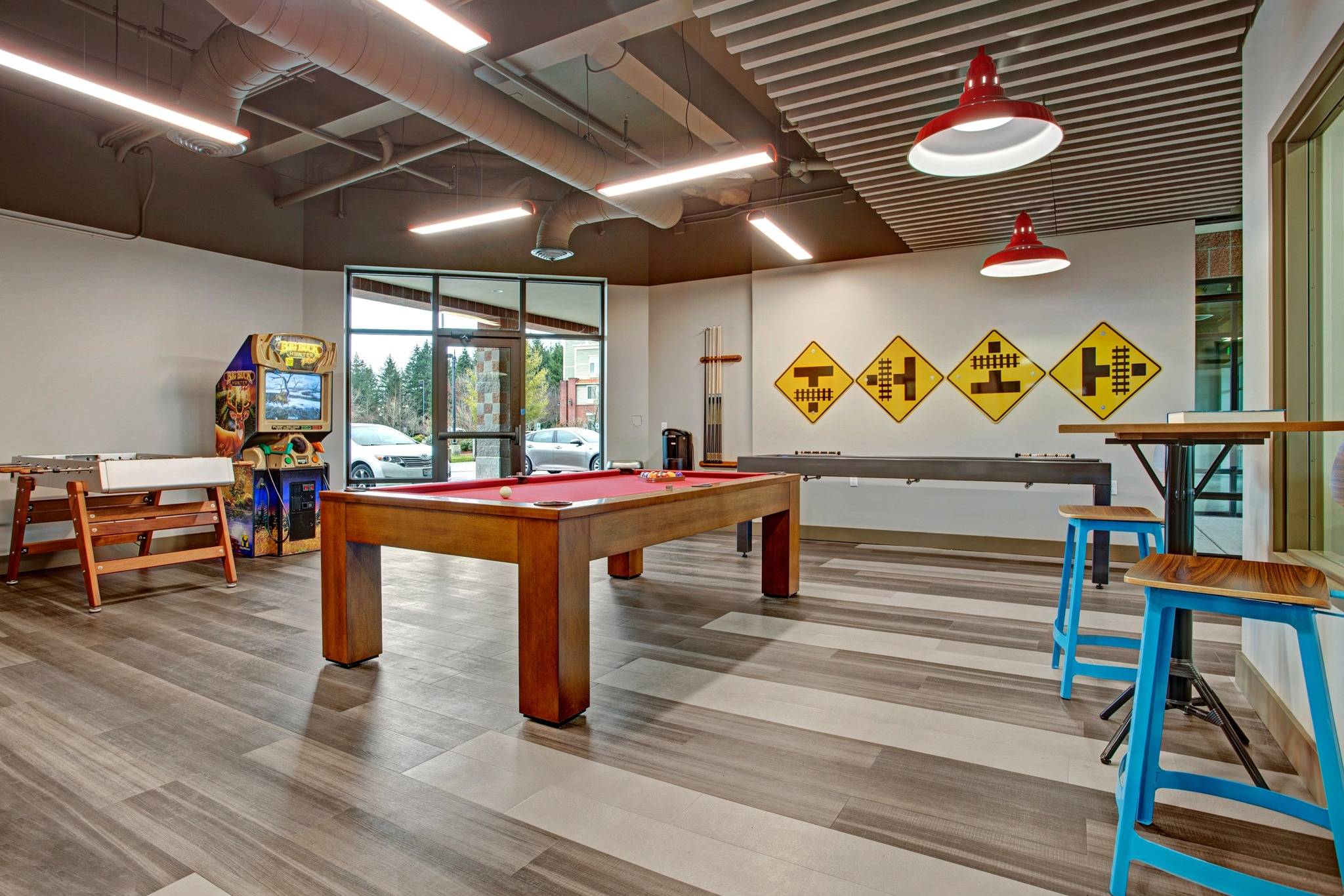 Resident Game Room | Dupont Washington Apartments | Trax at DuPont Station