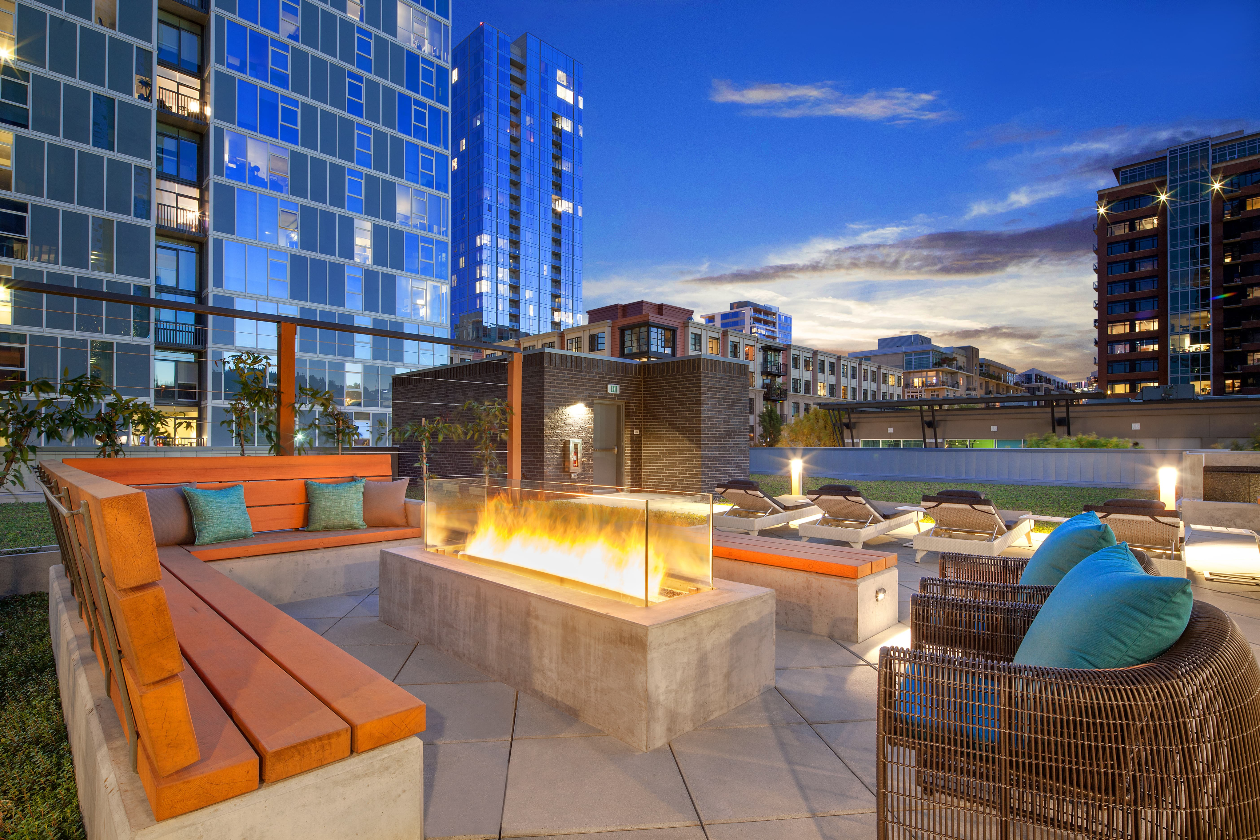 NV Outdoor Fireplace