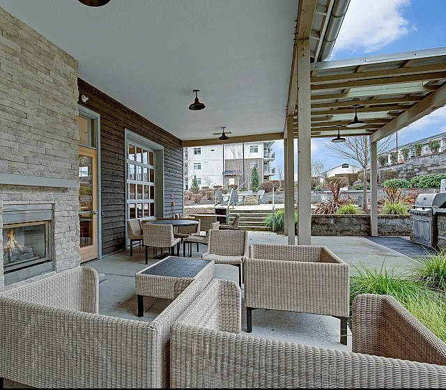 Outdoor seating