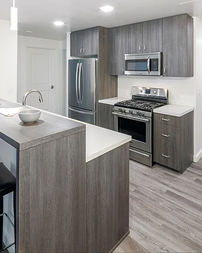 Contemporary Kitchen | The Windward Apartments
