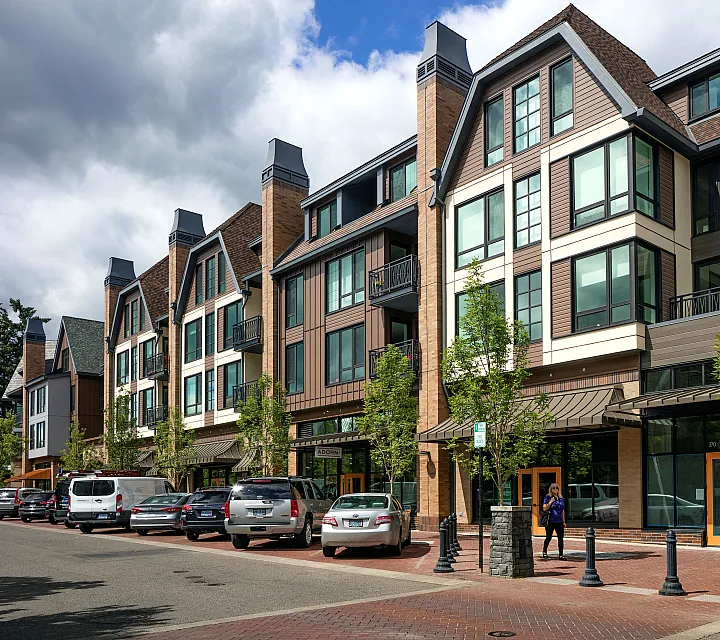 Elegant Apartment Exterior | The Windward Apartments