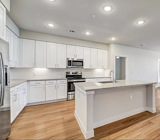Kitchen | Brightleaf at Lakeline Apartments