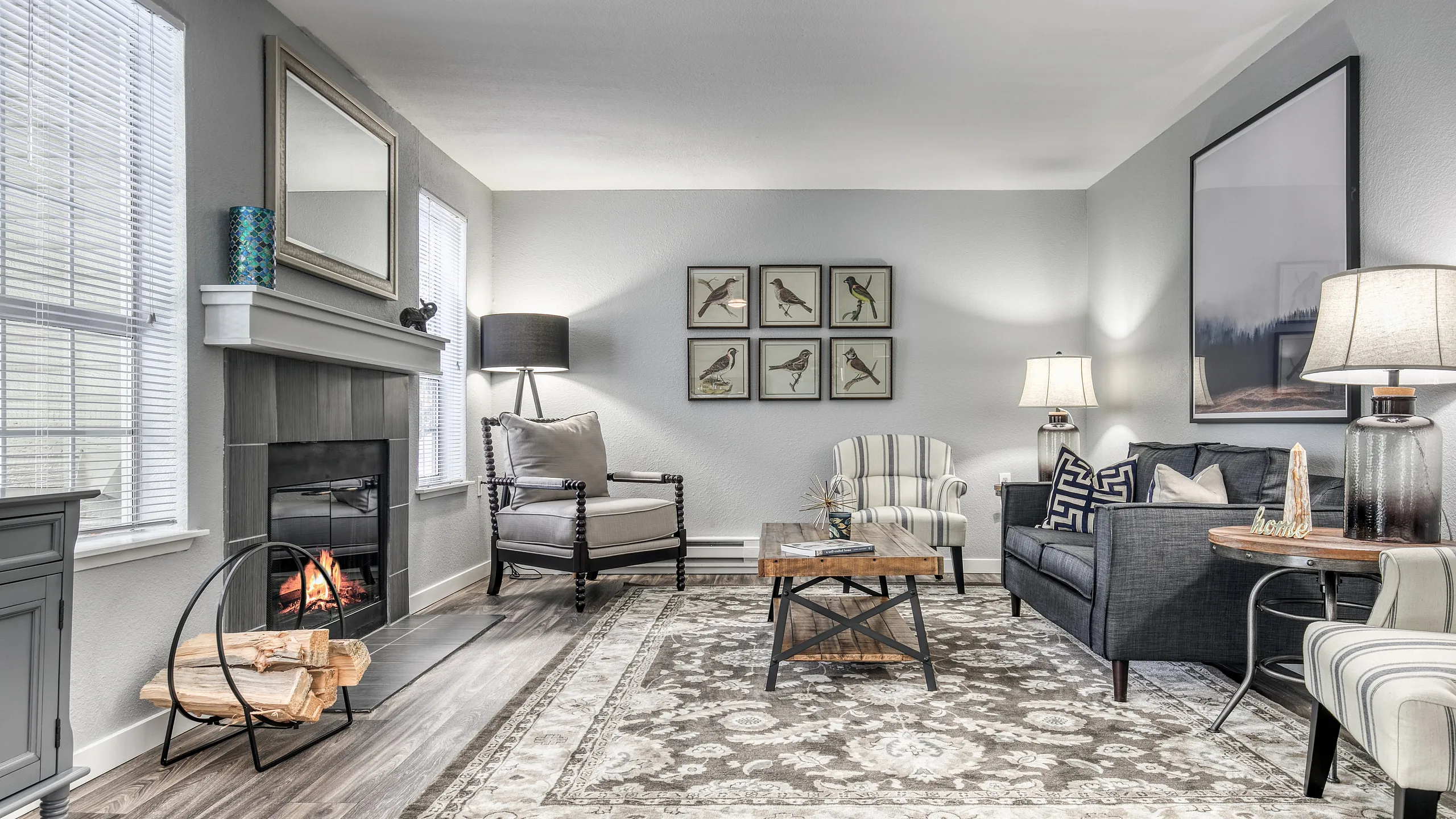 Living Room | Citizen & Oake Apartments