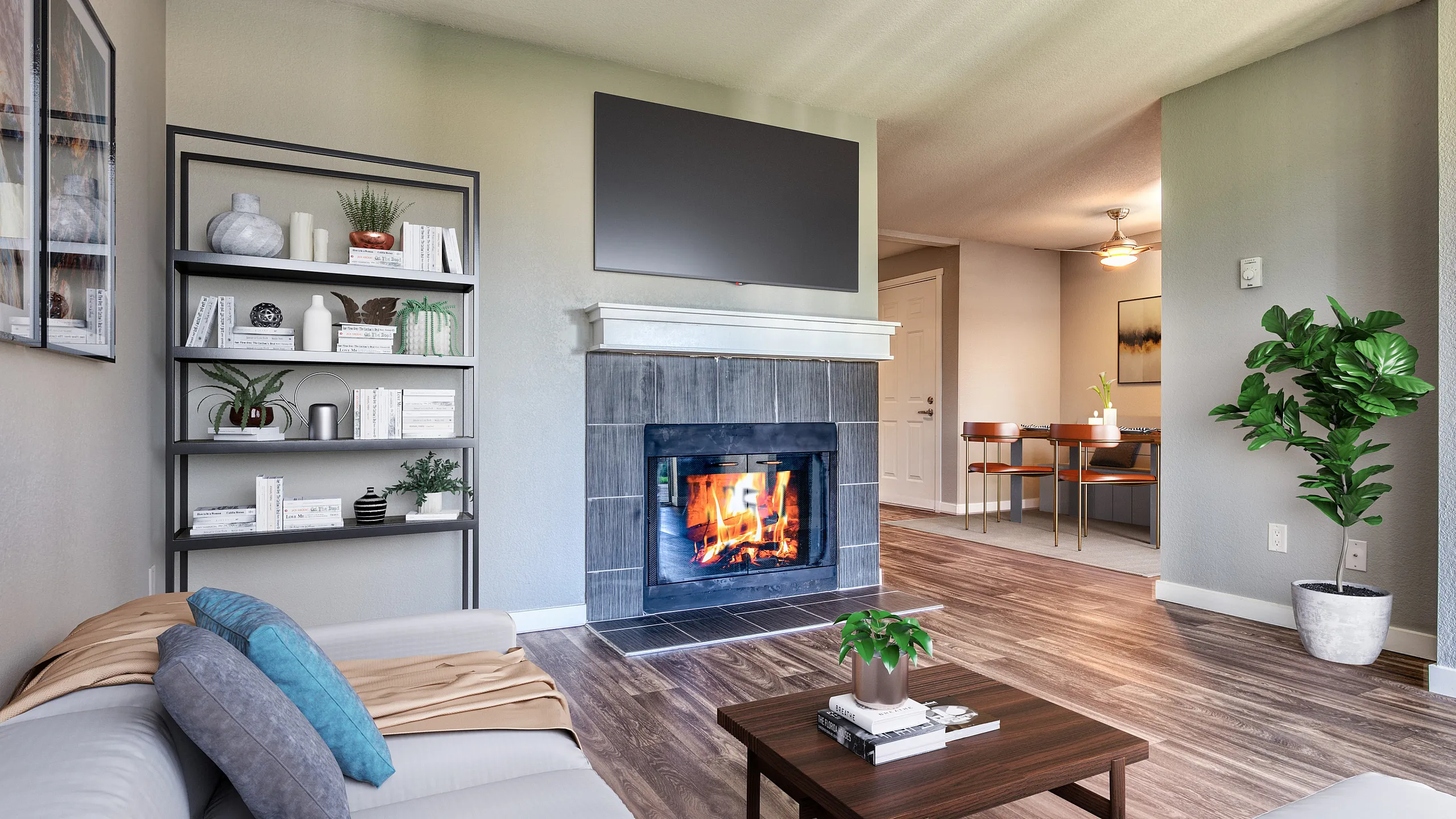 Living Room | Citizen & Oake Apartments