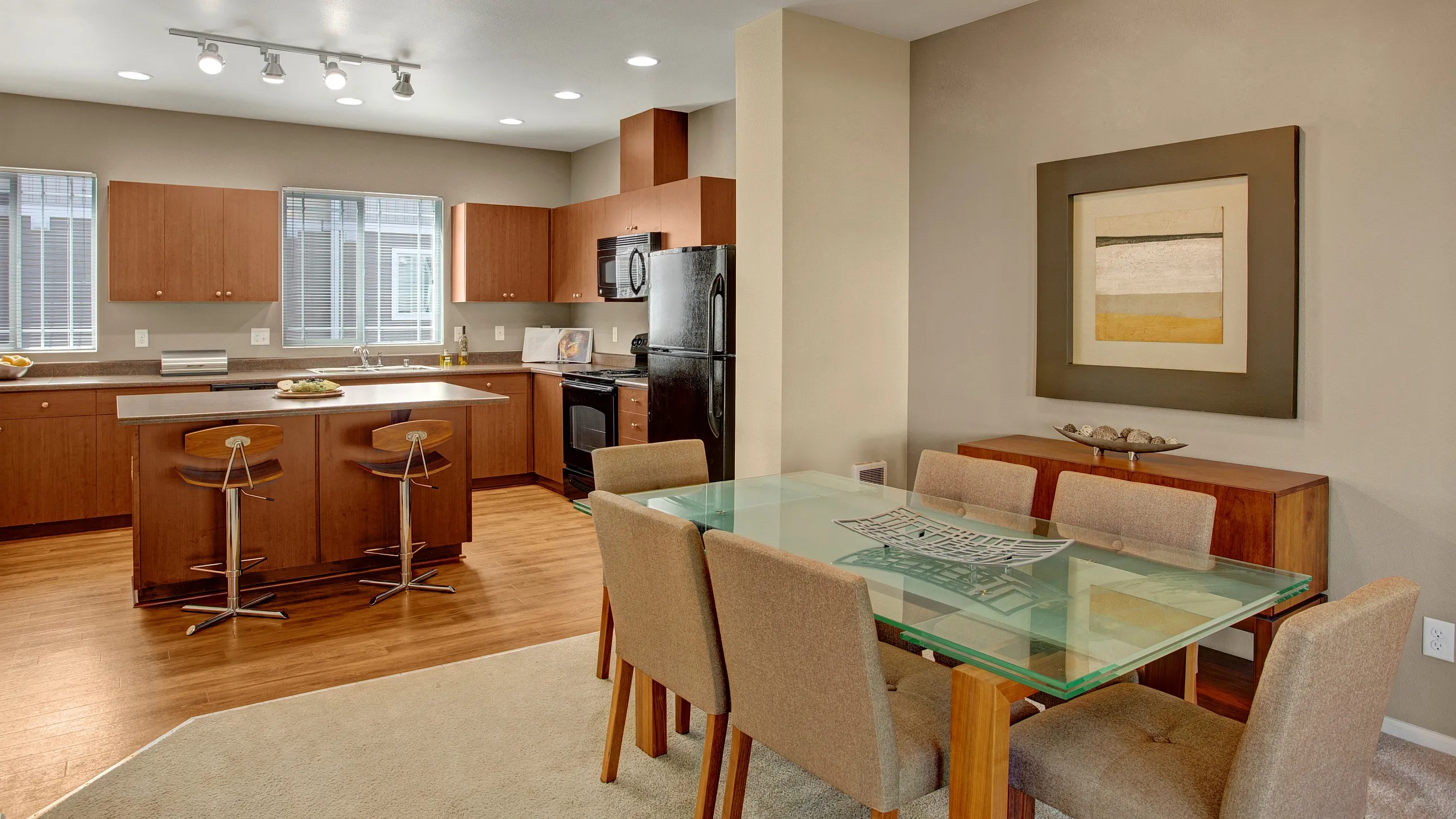 Living Room | Brookstone at Edgewater Townhomes