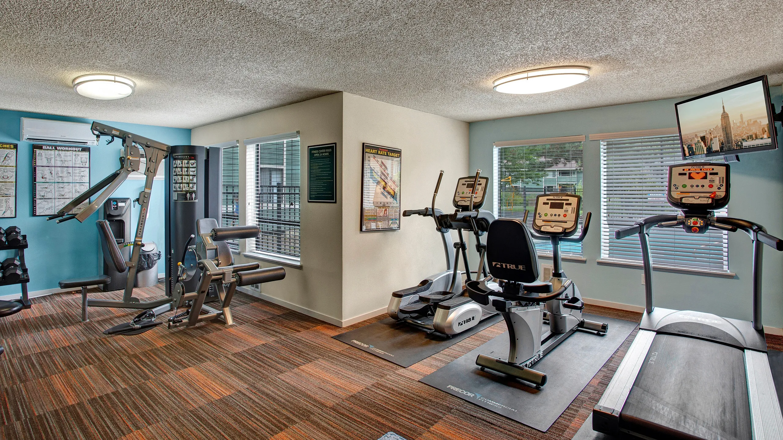 Fitness Center | Gilman Square Apartments
