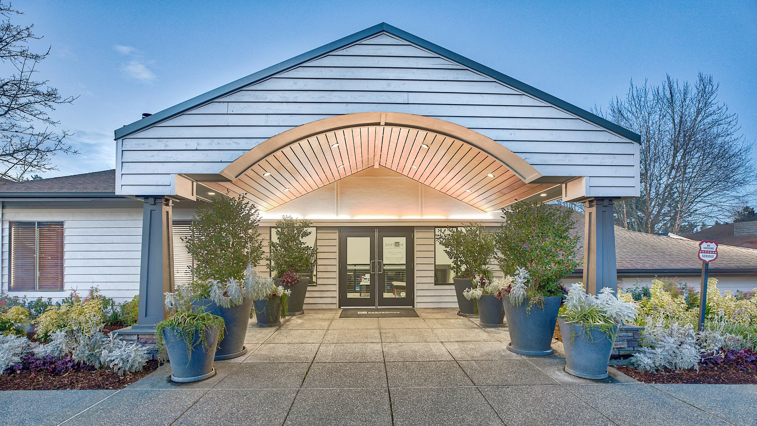 Clubhouse Exterior | Emerson Apartments
