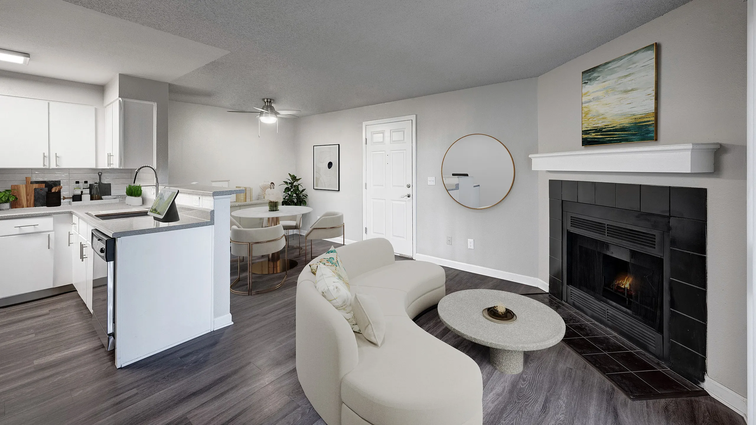 Living space | Summit Riverside Apartments