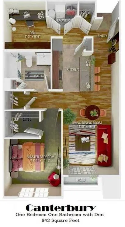 Canterbury floorplan